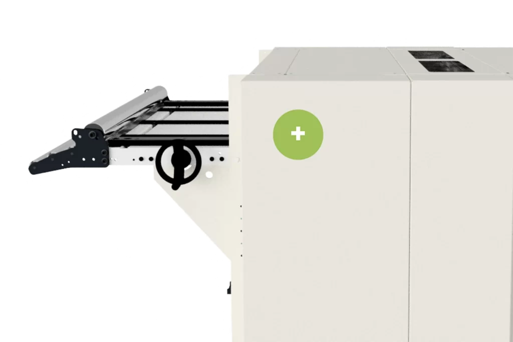 riktverket inuti en nuslit klippsträcka illustreras med ett grönt plus mot vit bakgrund