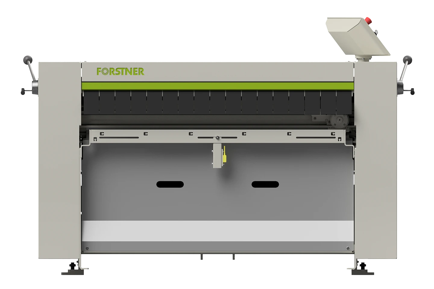 utmatningssidan på en forstner easy klippsträcka mot vit bakgrund