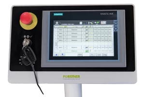 styrsystem f3 till forstner klippsträcka mot vit bakgrund