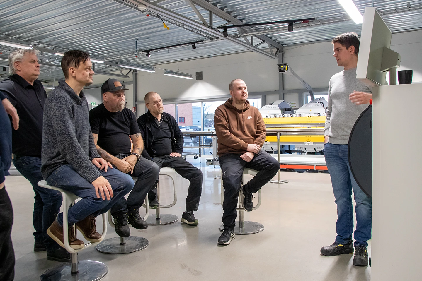 utbildning av kantvikmaskiner