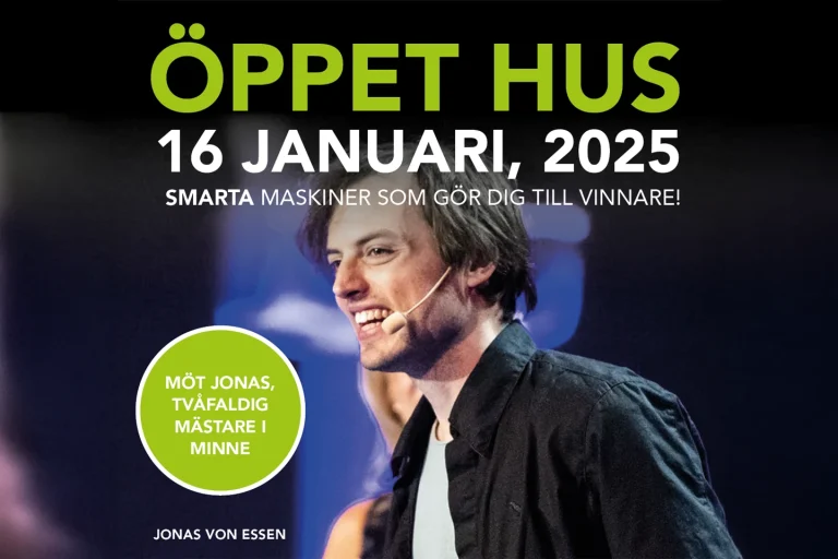 Öppet hus – Götene 16 januari, 2025